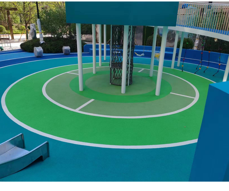 兒童游樂場塑膠地板實(shí)景圖16