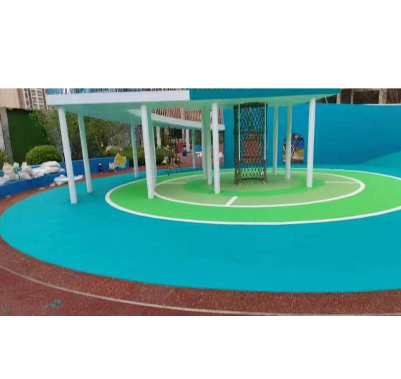 兒童游樂場塑膠地板實(shí)景圖14