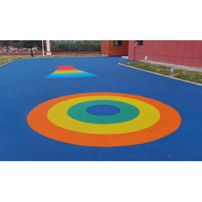 塑膠場地施工實(shí)景圖4