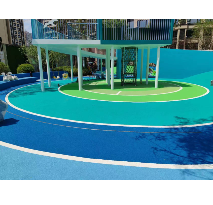 兒童游樂場塑膠地板實(shí)景圖18