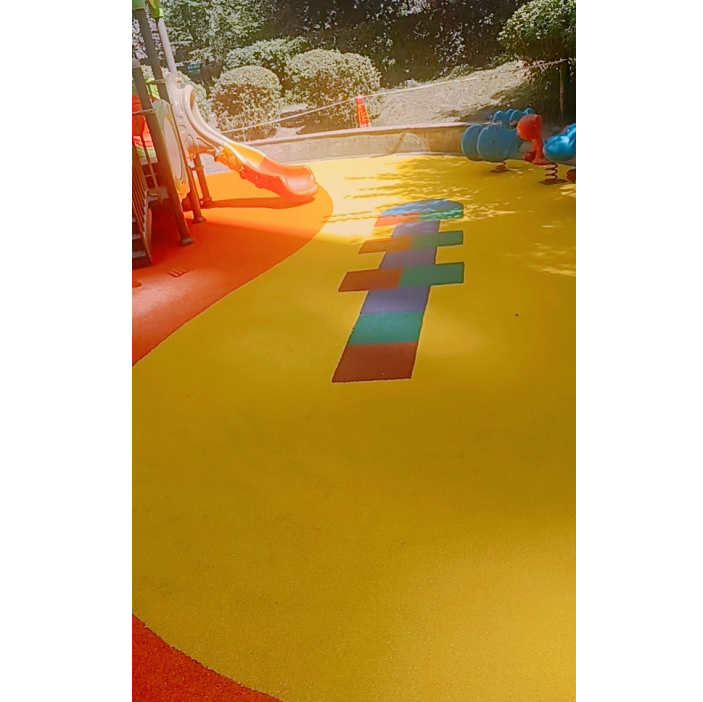 兒童游樂場塑膠地板實景圖10